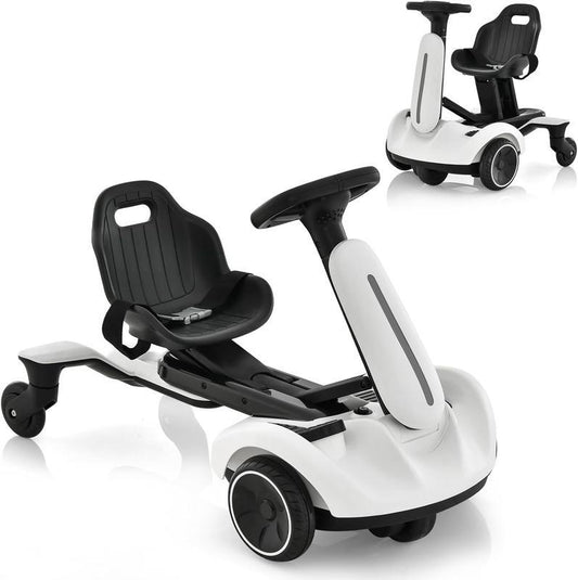 6V Kids Ride on Drift Car with 360° Spin and 2 Adjustable Heights